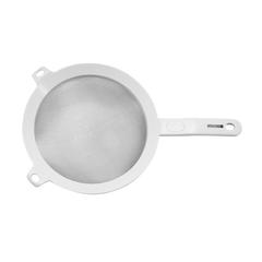 Royalford Stainless Steel Strainer W/Plastic Handle (18 cm)