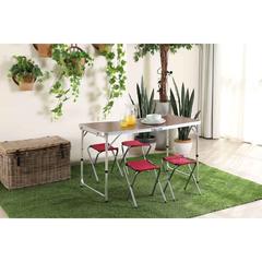 Sinbury 4-Seater Metal & Fabric Foldable Garden Set Pan Emirates