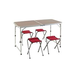 Sinbury 4-Seater Metal & Fabric Foldable Garden Set Pan Emirates