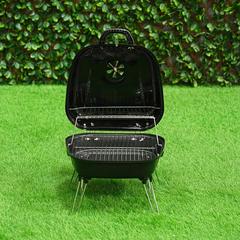 Danube Home Barbecue Grill W/Lid, CGWI 806