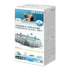 Intex Prism Frame Oval Pool (503 x 274 x 122 cm)