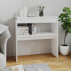 vidaXL Engineered Wood Console Table (80 x 30 x 80 cm, White)
