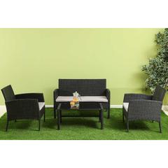 Adinton 4-Seater Rattan Garden Sofa Set PAN Emirates