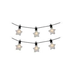 سلسلة مصابيح حفلات 10 لمبات LED بتصميم نجمة لومينو كايمنج (450 سم ، أبيض خافت)