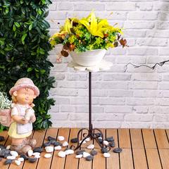 Danube Home Metal Mini Flower Table (25 x 25 x 50 cm)