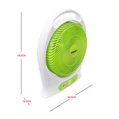 Nobel Rechargeable Box Fan, NBF128R (25 W)