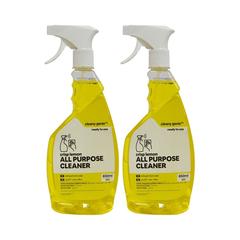 cleany genie All Purpose Cleaner (Crisp Lemon, 650 ml, Pack of 2)