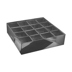 Raj Stainless Steel Spice Box (16 Inserts)