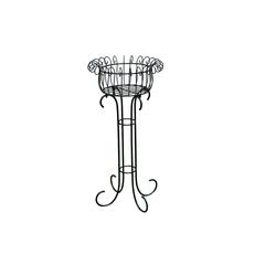 Pan Emirates Senna 2-Tier Metal Planter Stand (38 x 38 x 86 cm)
