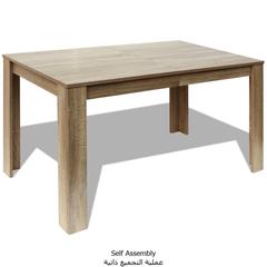 vidaXL Dining Table 140x80x75 cm Oak