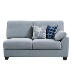 Terry 3-Seater Right Corner Fabric Sofa Set Danube Home