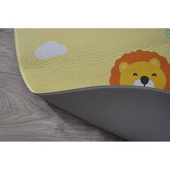 سجادة لعب للأطفال من أسفنج الفوم و بلاستيك PVC بتصميم حديقة حيوانات حول الإمارات (120 سم)