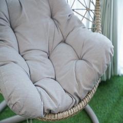 Cruella Single Seater Metal & Rattan Garden Hanging Cage Swing Pan Emirates