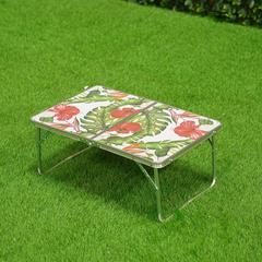 Danube Home Flora Aluminum Folding Table (60 x 40 x 25 cm)