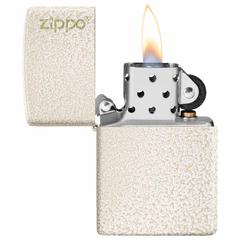 Zippo Classic Zippo Logo Windproof Lighter, 49181ZL (Mercury Glass)