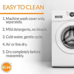 K&H Pet Products Cuddle Cube Pet Bed (Large)