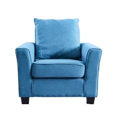 Alessandra 1-Seater Fabric Sofa Danube Home