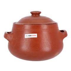 Olsenmark Traditional Cookware Clay Soup Pot W/Lid, OMCP6032 (23 cm, 3 L)