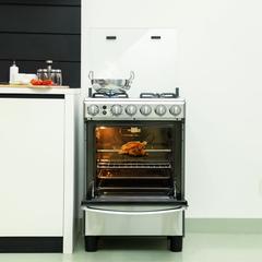 Geepas Freestanding 4-Burner Gas Cooking Range, GCR6057 (60 x 60 cm)