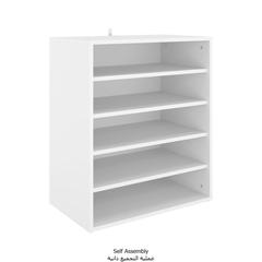 vidaXL Shoe Cabinet White 60x35x70 cm Engineered Wood