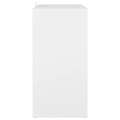 vidaXL Shoe Cabinet White 60x35x70 cm Engineered Wood