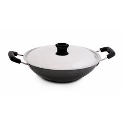 Royalford Non-Stick Aluminium Appam Pan W/Lid (22 cm)