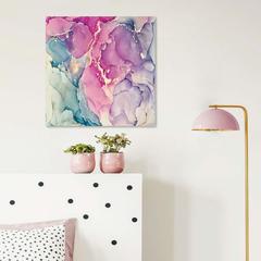 Shop Danube Home Diana Glass Wall Art (40 x 40 x 0.4 cm, Abstract ...