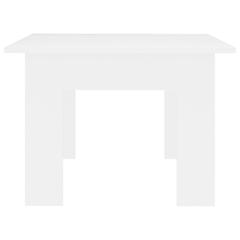 vidaXL Engineered Wood Coffee Table (100 x 60 x 42 cm, White)