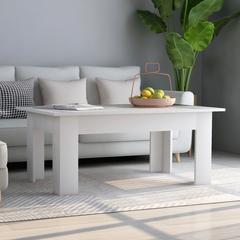 vidaXL Engineered Wood Coffee Table (100 x 60 x 42 cm, White)