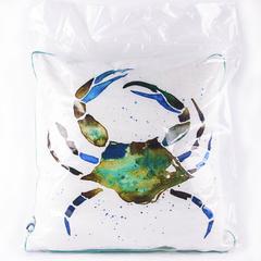 BiggDesign Anemoss Crab Pattern Cotton Pillow (40 x 40 cm)