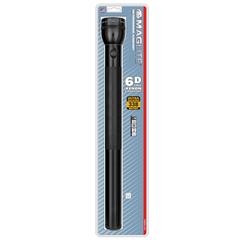 Maglite Heavy-Duty 6-Cell D Flashlight, S6D016 (Black, 178 Lumen)