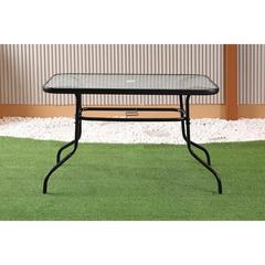 Vixen 4-Seater Metal & Fabric Garden Dining Set Pan Emirates