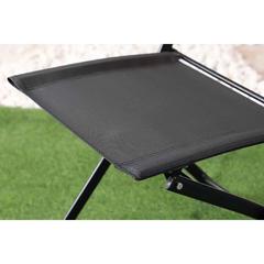 Vixen 4-Seater Metal & Fabric Garden Dining Set Pan Emirates