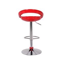 Danube Home Lewis Steel Adjustable Bar Stool (47 x 40 x H 79 cm)