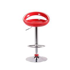 Danube Home Lewis Steel Adjustable Bar Stool (47 x 40 x H 79 cm)