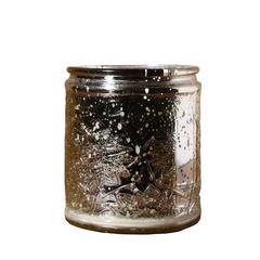 Danube Home Luminara Glass Jar Candle (250 g, 8 x 9 cm)