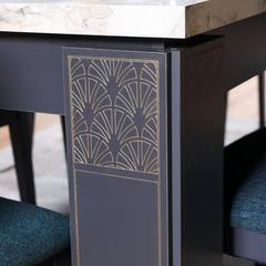 Fontana 6-Seater MDF Dining Set Danube Home