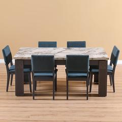 Fontana 6-Seater MDF Dining Set Danube Home