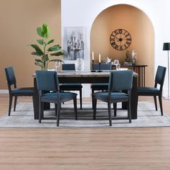 Fontana 6-Seater MDF Dining Set Danube Home
