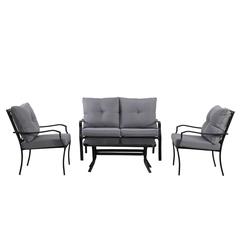 Greeley 4-Seater Metal Garden Sofa Set PAN Emirates