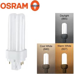 Osram Dulux-DE 4-Pin Compact Fluorescent Light Bulb (13 W, Cool Daylight)