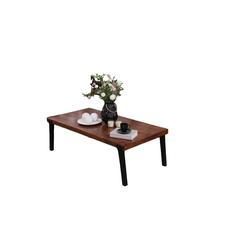 Pan Emirates Wintech Wood & Metal Coffee Table (140 x 70 x 45 cm)