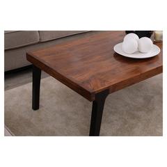 Pan Emirates Wintech Wood & Metal Coffee Table (140 x 70 x 45 cm)