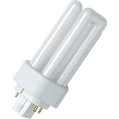 لمبة أوسرام لوميلوكس GX24q-2 4-Pin CFL (18 W ، أبيض ساطع)