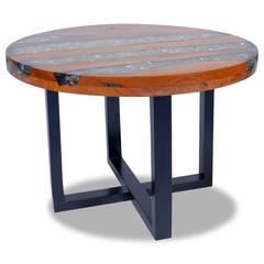 vidaXL Coffee Table Teak Resin 60 cm