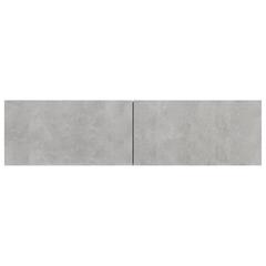 vidaXL Chipboard Wall-Mounted TV Cabinet (120 x 30 x 30 cm, Concrete Grey)