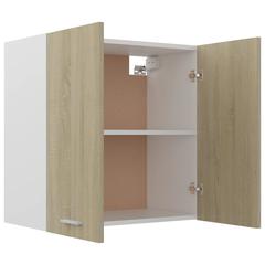 vidaXL Hanging Cabinet Sonoma Oak Engineered Wood (60 x 31 x 60 cm)