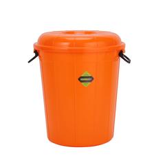 Royalford Plastic Drum W/Lid & Handles (40 L)