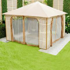 Arabian Rattan Gazebo Danube Home (400 x 400 x 300 cm)