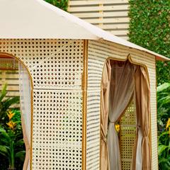 Arabian Rattan Gazebo Danube Home (400 x 400 x 300 cm)